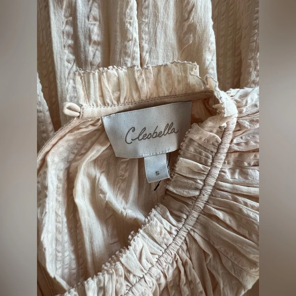 🌸 NWOT Anthropologie Cleobella Magda Smocked Mini Dress – XS/S - Picture 7 of 9